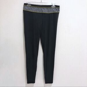 VS Knockout Tights M Black Heather Neon Yellow